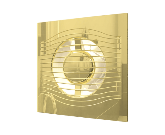 Diciti Slim 4C Gold, Диаметр: 100 мм, Цвет: Золотой, Управление: Выключатель, Датчик влажности, таймер и фотодатчик: Нет, - 2