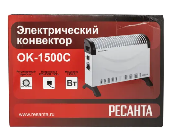 Ресанта ОК-1500С, Мощность: 1,5 кВт, - 13