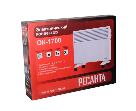 Ресанта ОК-1700, Мощность: 1,7 кВт, - 7