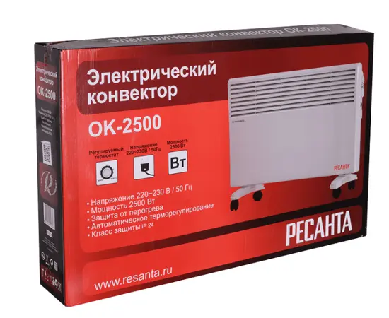 Ресанта ОК-2500, Мощность: 2,5 кВт, - 6