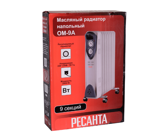 Ресанта ОМ-9А, Мощность: 2 кВт, - 8