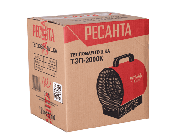 Ресанта ТЭП-2000К, Мощность: 2 кВт, - 7