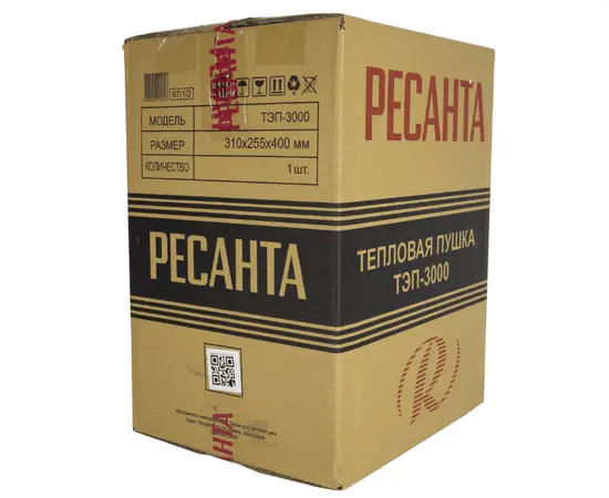 Ресанта ТЭП-3000, Мощность: 3 кВт, - 10