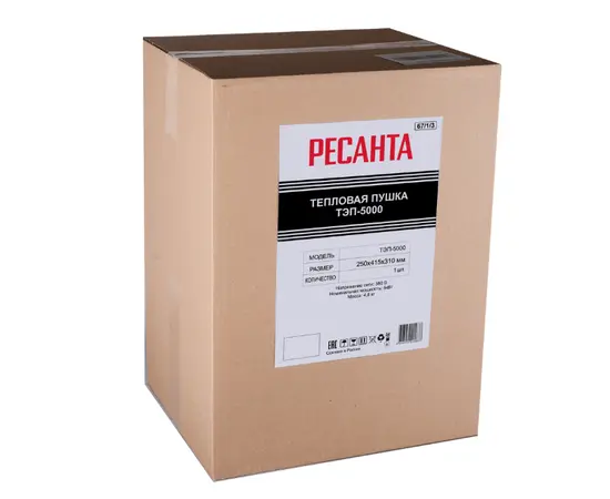 Ресанта ТЭП-5000, Мощность: 5 кВт, - 5